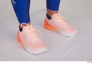 Zuzu Sweet foot orange sneakers shoes sports 0008.jpg